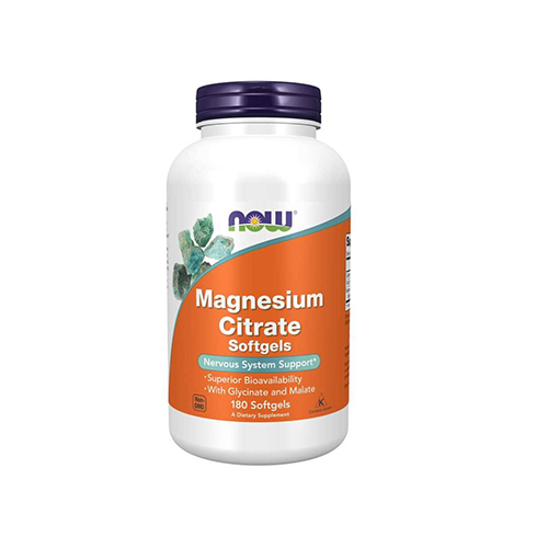 NOW Magnesium Citrate - 180vcaps