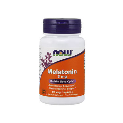 NOW - Melatonin 3mg - 60vcaps