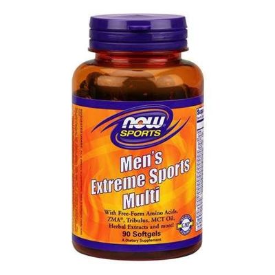 NOW Men's Extreme Sports MultiVitamin - 90softgels