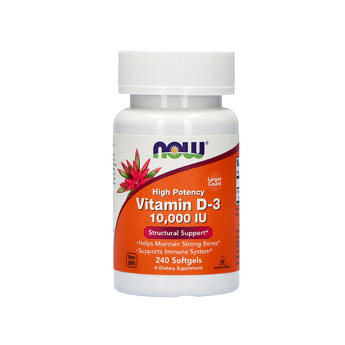 NOW - Vitamin D3 10000 IU - 240softgels