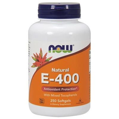 NOW Vitamin E-400 MT - 250softgels