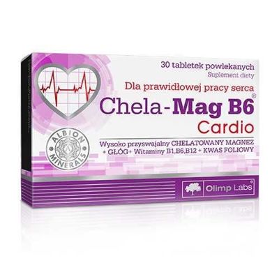 OLIMP Chela-Mag B6 Cardio - 30tabs