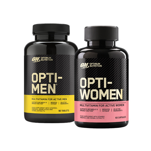 OPTIMUM NUTRITION Opti Men + Opti Women - 90tabs + 60caps