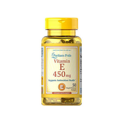 Puritan's Pride Vitamin E 450mg (1000IU) - 50softgels