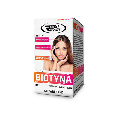 REAL PHARM Biotyna 2500 μg - 60tabs