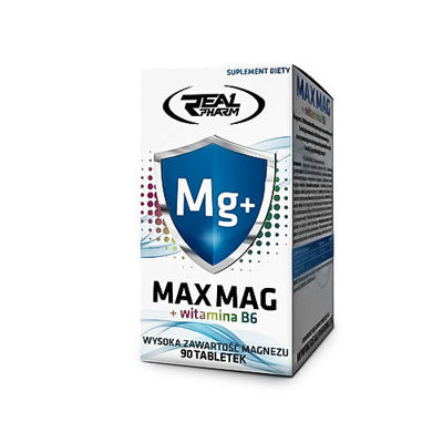 REAL PHARM Max Mag + B6 - 90tabs