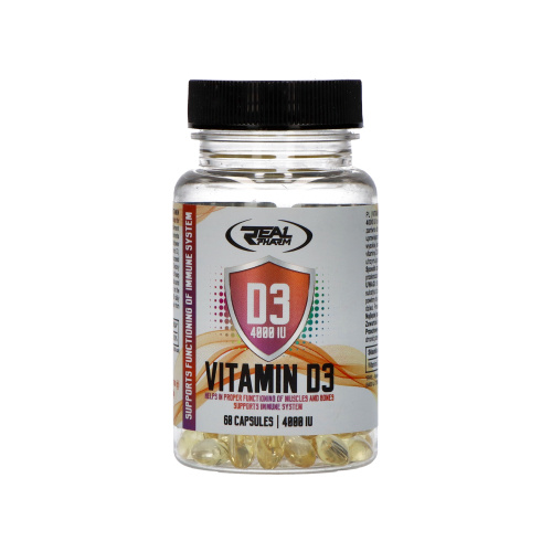 REAL PHARM Vitamin D3 4000IU - 60caps