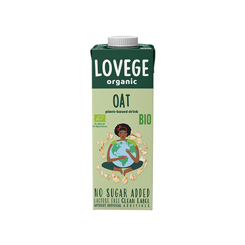 SANTE Napój Lovege Organic Owsiany Bez Cukru - 1000ml