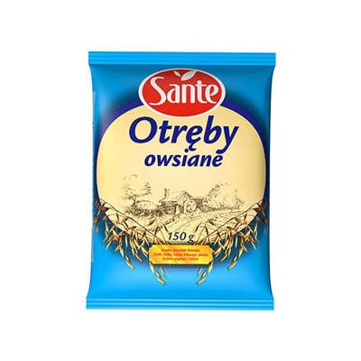 SANTE Otręby Owsiane Stabilizowane - 150g