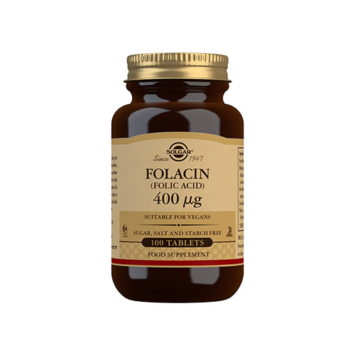 SOLGAR Folacin 400mcg - 100vtabs.