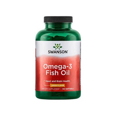 SWANSON Omega-3 Fish Oil - 150softgels