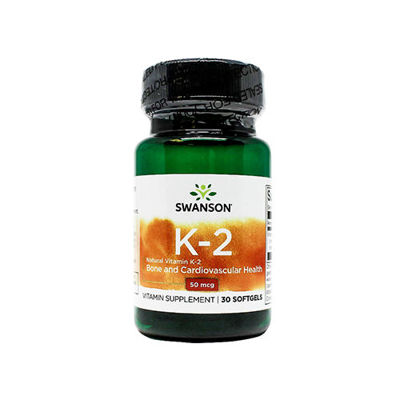 SWANSON Vitamin K-2 50mcg - 30softgels