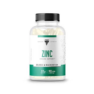 TREC Vitality Zinc - 90caps.- Glukonian Cynku
