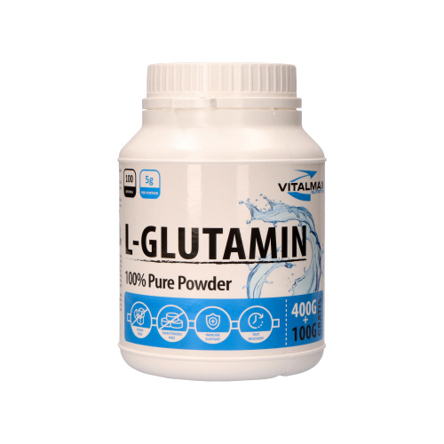 VITALMAX L-Glutamine - 400g + 100g