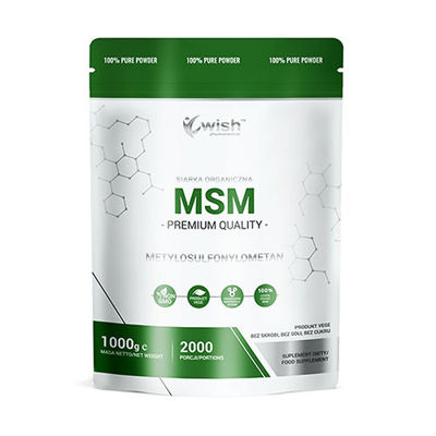 WISH Pharmaceutical MSM - 1000g