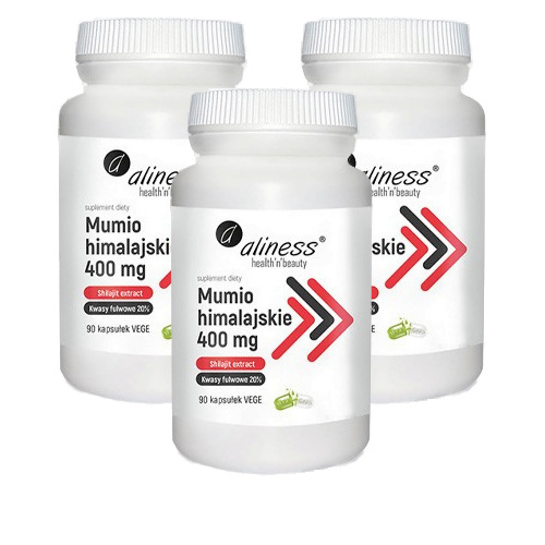 ALINESS Mumio Himalajskie 400mg - 3x 90vcaps