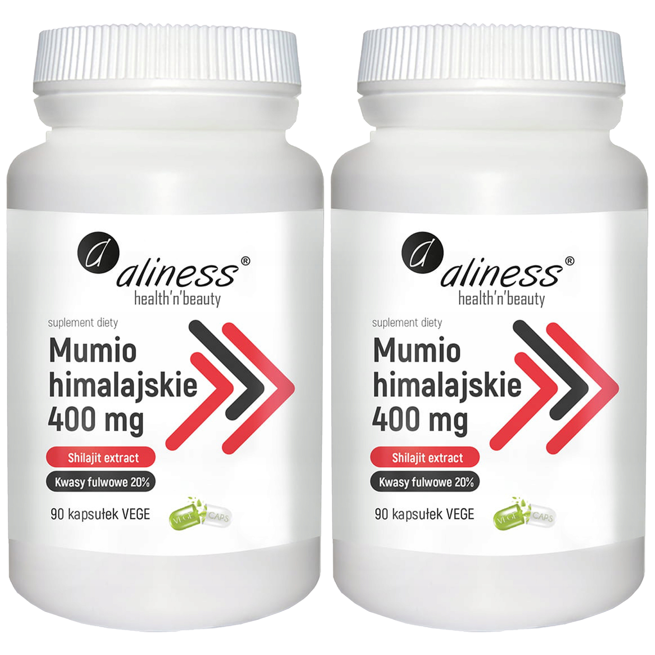 ALINESS Mumio Himalajskie 400mg - 2x 90vcaps