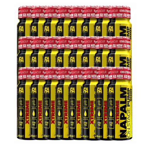 FITNESS AUTHORITY - Xtreme Napalm On Stage SF Shot - 24x 60ml 