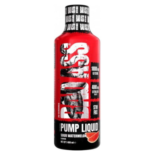 BAD ASS - Bad Ass Pump Liquid - 480ml - Sour Watermelon - WYPRZEDAŻ - 31-03