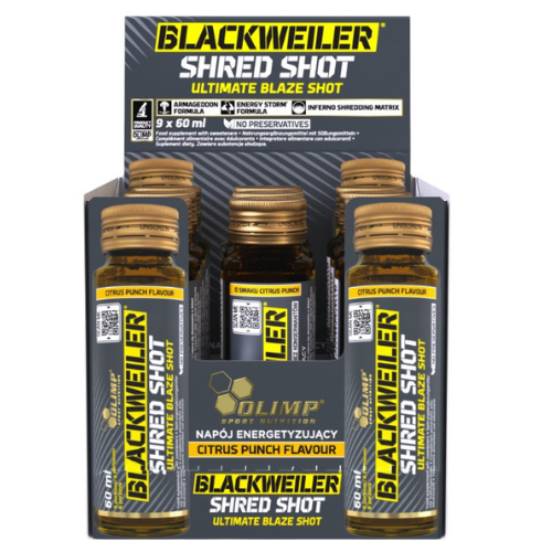OLIMP - Blackweiler Shred Shot - 9x 60ml - Citrus Punch