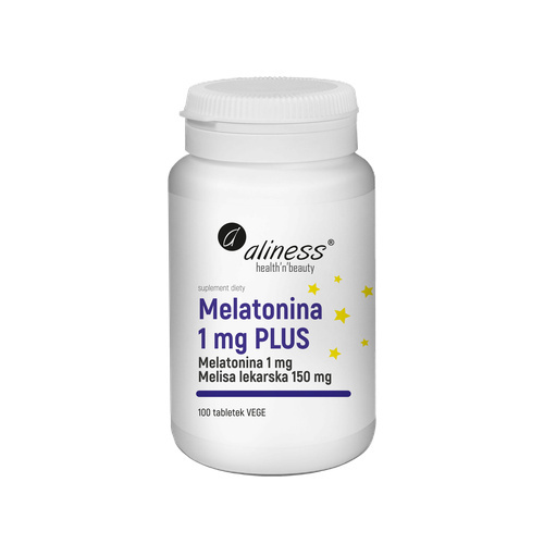 ALINESS - Melatonina 1mg Plus - 100tabs.