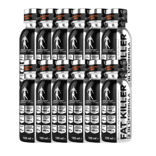 KEVIN LEVRONE Fat Killer Shot 2 in 1 - 12x 120ml - Orange Citrus 