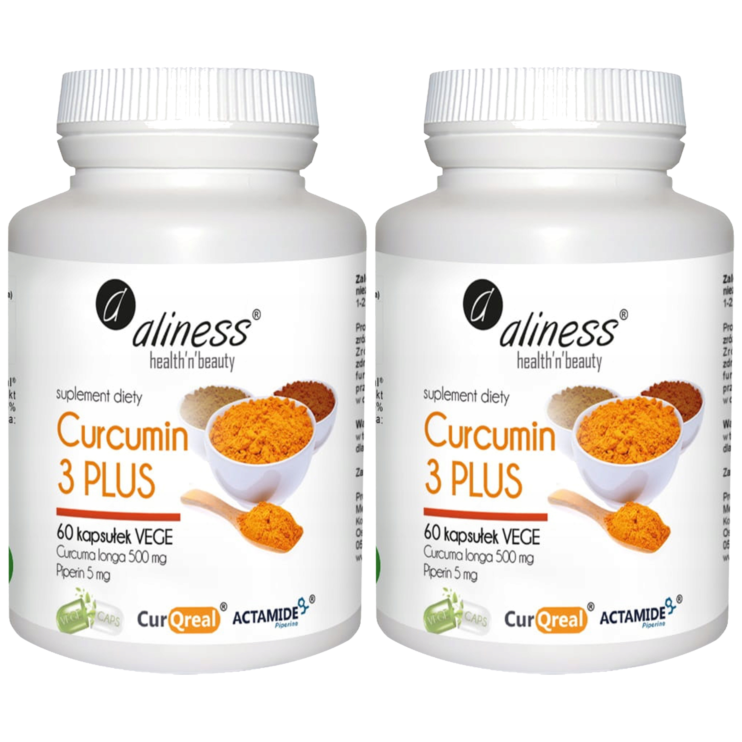 ALINESS Curcumin 3 Plus - 2x 60vcaps