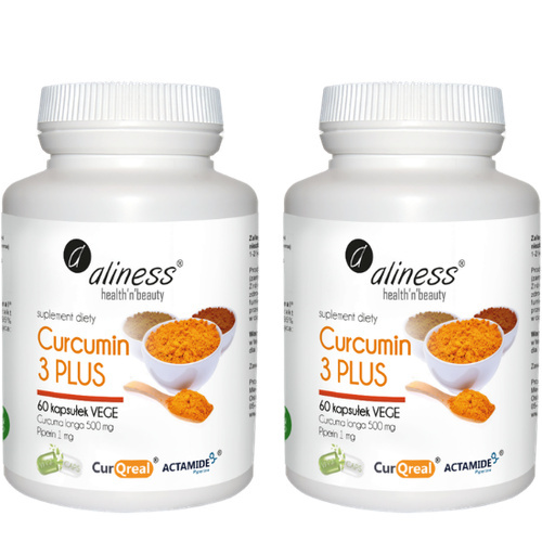 ALINESS Curcumin 3 Plus - 2x 60vcaps