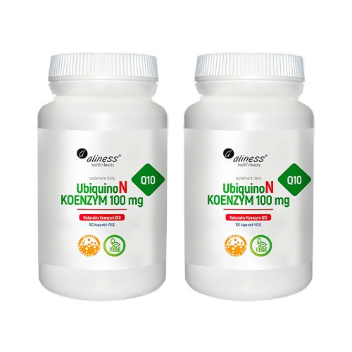 ALINESS UbiquinoN Koenzym Q10 100 mg - 2x 100caps