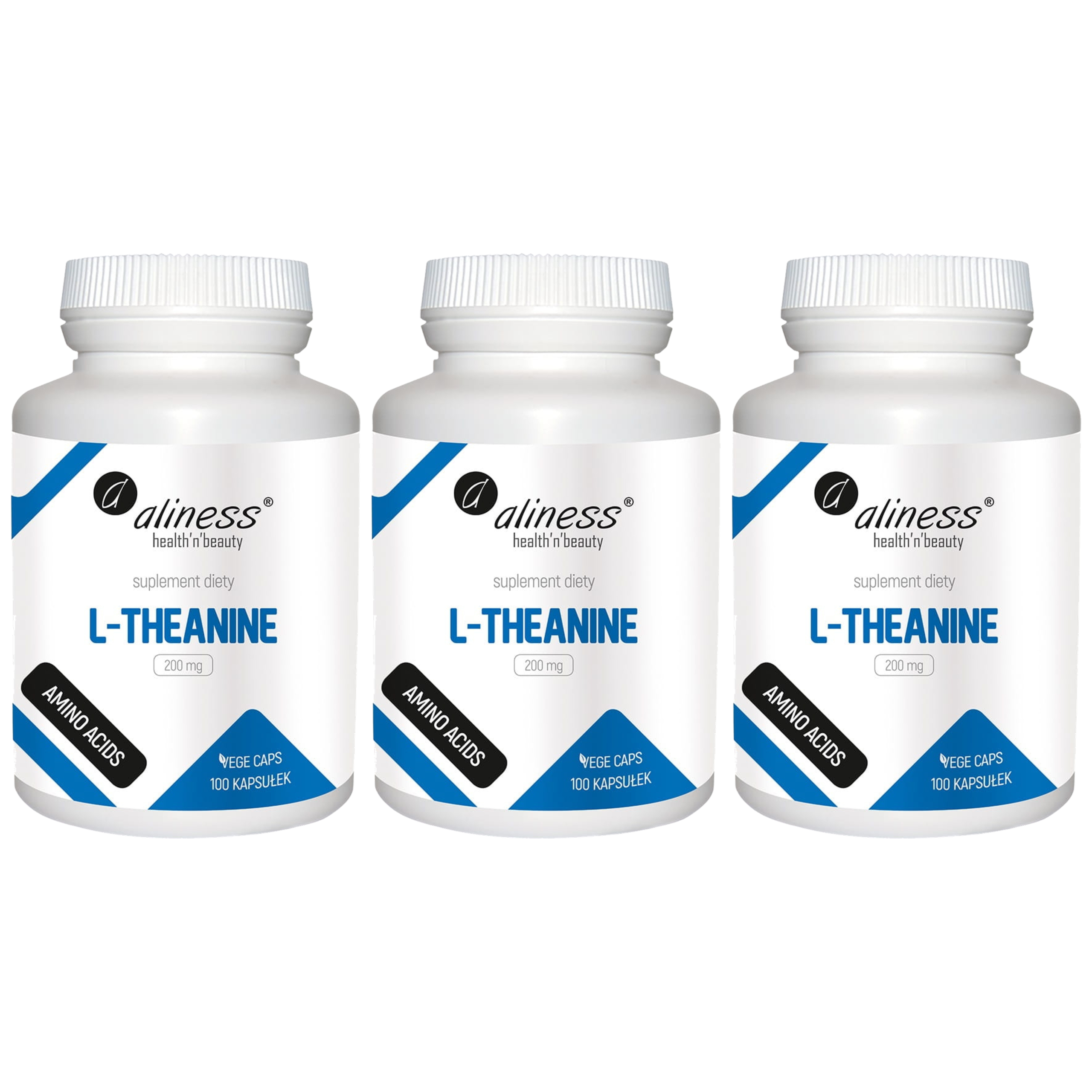 ALINESS L-Theanine 200mg - 3x 100vcaps