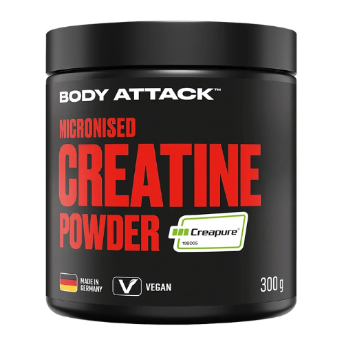 BODY ATTACK Creatine Powder Creapure - 300g - Natural