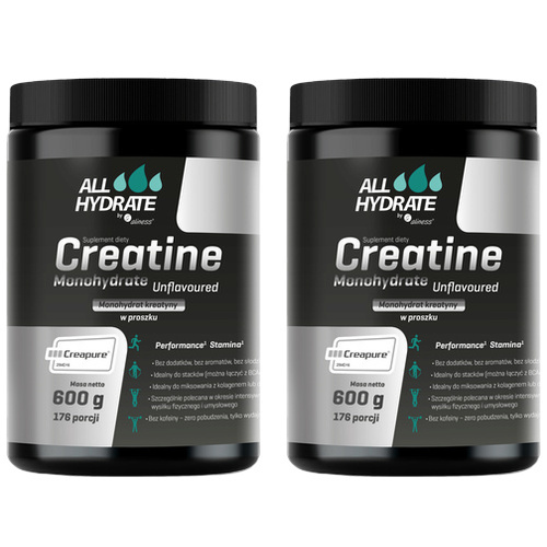 ALINESS - All Hydrate Creatine Creapure - 2x 600g