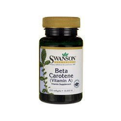 SWANSON Beta Carotene 10000IU - 250softgels