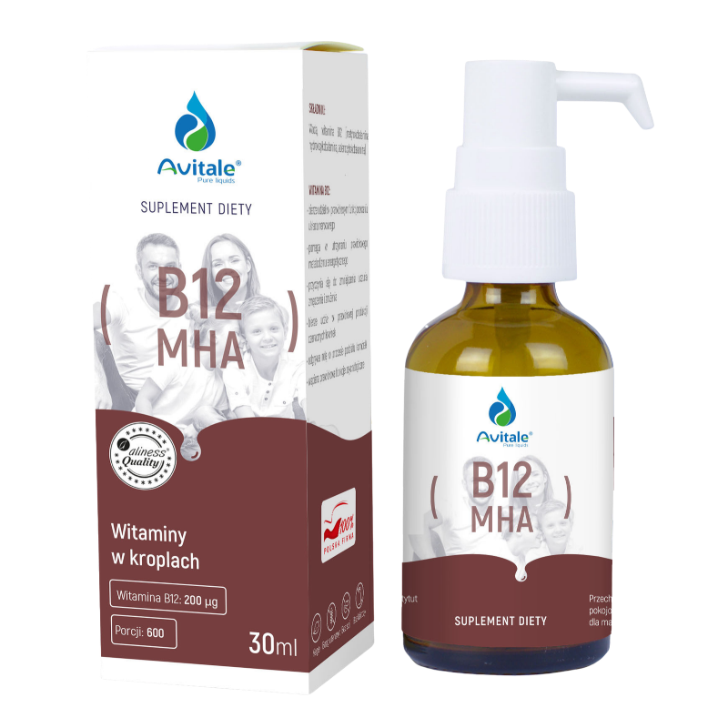 ALINESS - Avitale Witamina B12 200uq - 30ml