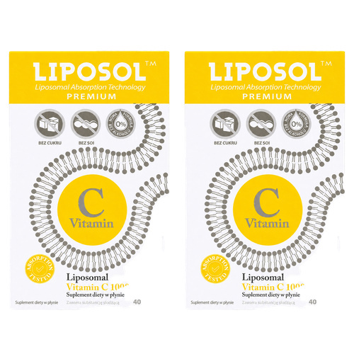 ALINESS Liposol Liposomal Vitamin C 1000 - 2x 40 saszetek