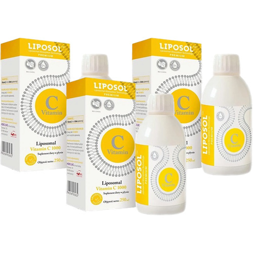 ALINESS - Liposol - Liposomal Vitamin C 1000 - 3x 250ml