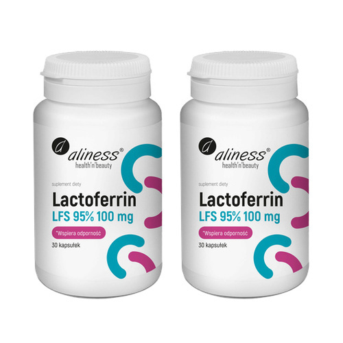 ALINESS - Lactoferrin LFS95% 100mg - 2x 30caps.