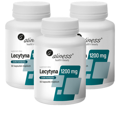 ALINESS - Lecytyna 1200mg - 60caps. x3