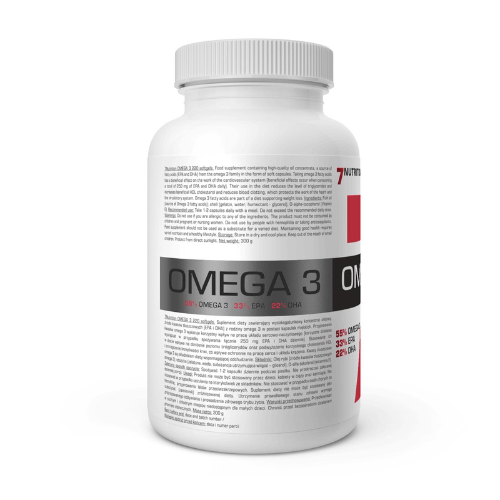 7 NUTRITION - Omega 3 1000mg - 220softgels
