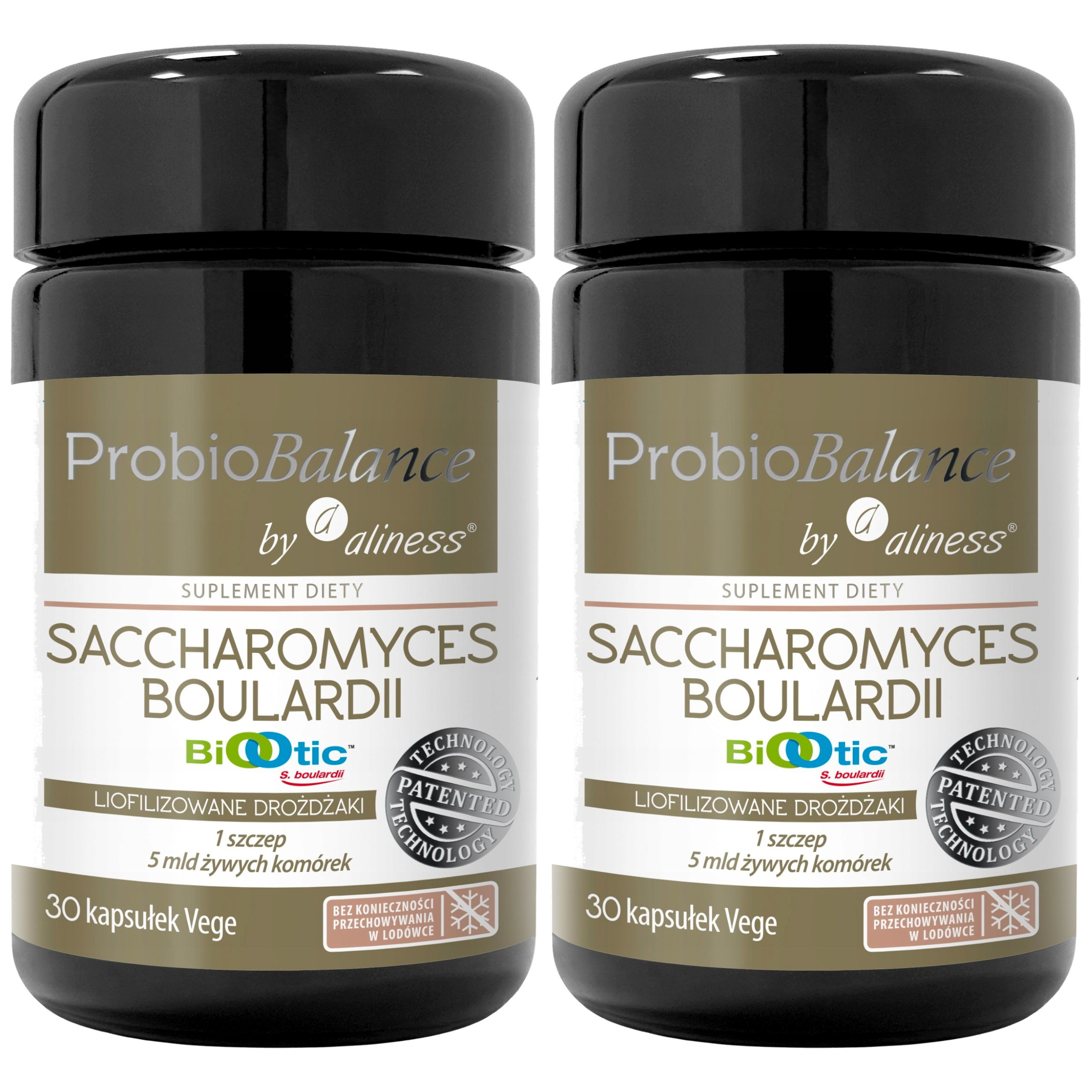 ALINESS - Saccharomyces Boulardii 5*10^9 cells - 2x 30vcaps.