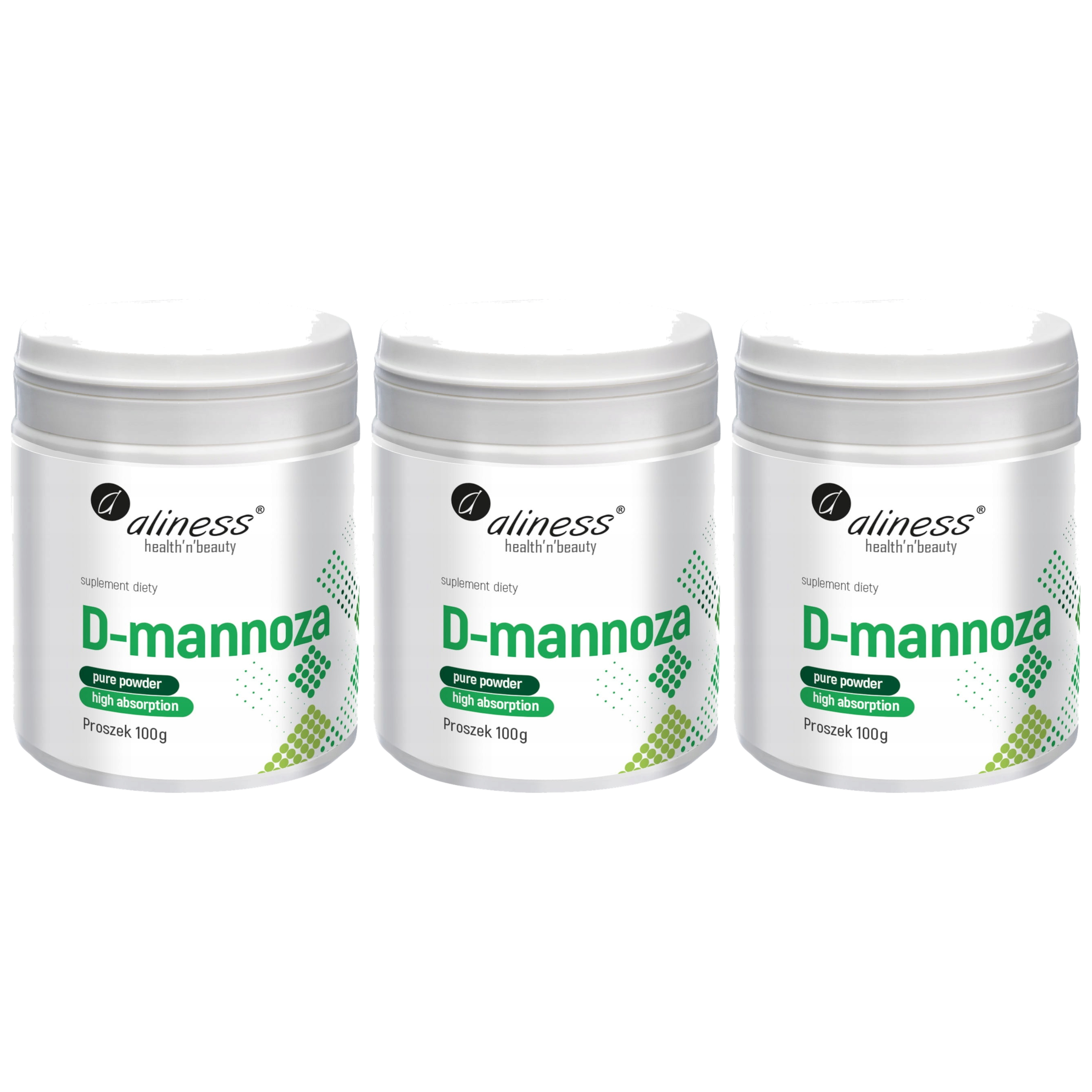 ALINESS - D-Mannoza - 3x 100g