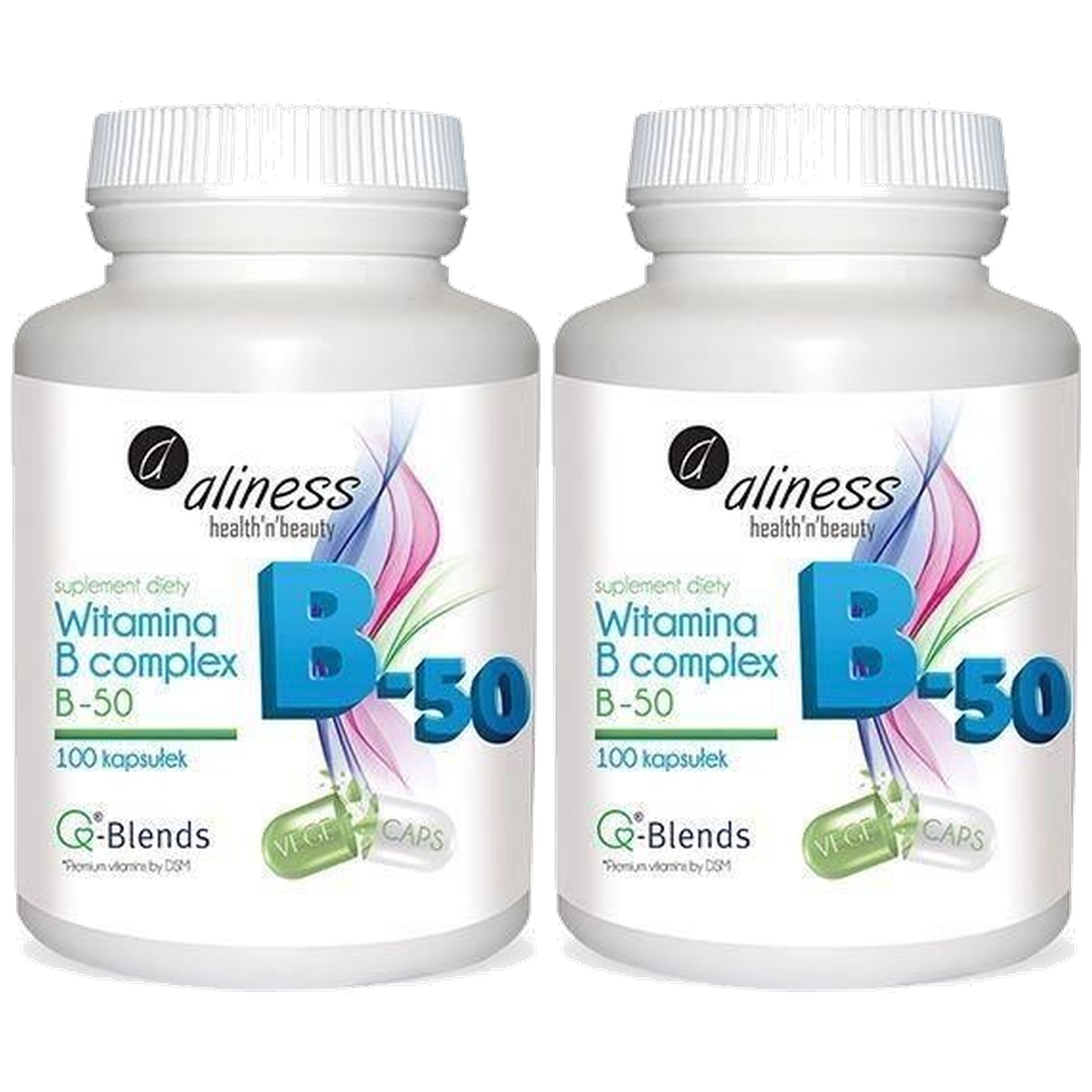 ALINESS - Witamina B Complex B-50 2x 100vcaps.