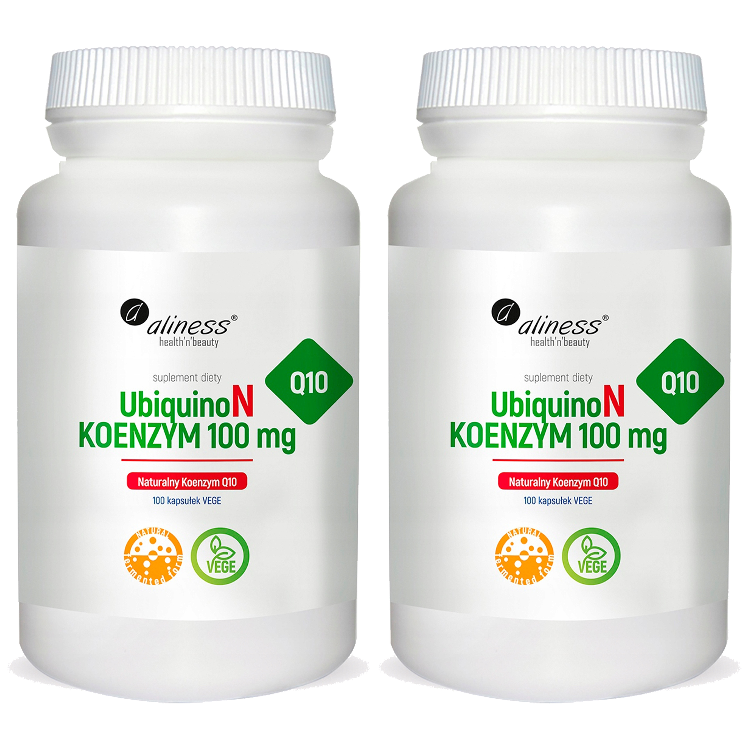 ALINESS UbiquinoN Koenzym Q10 100 mg - 2x 100caps