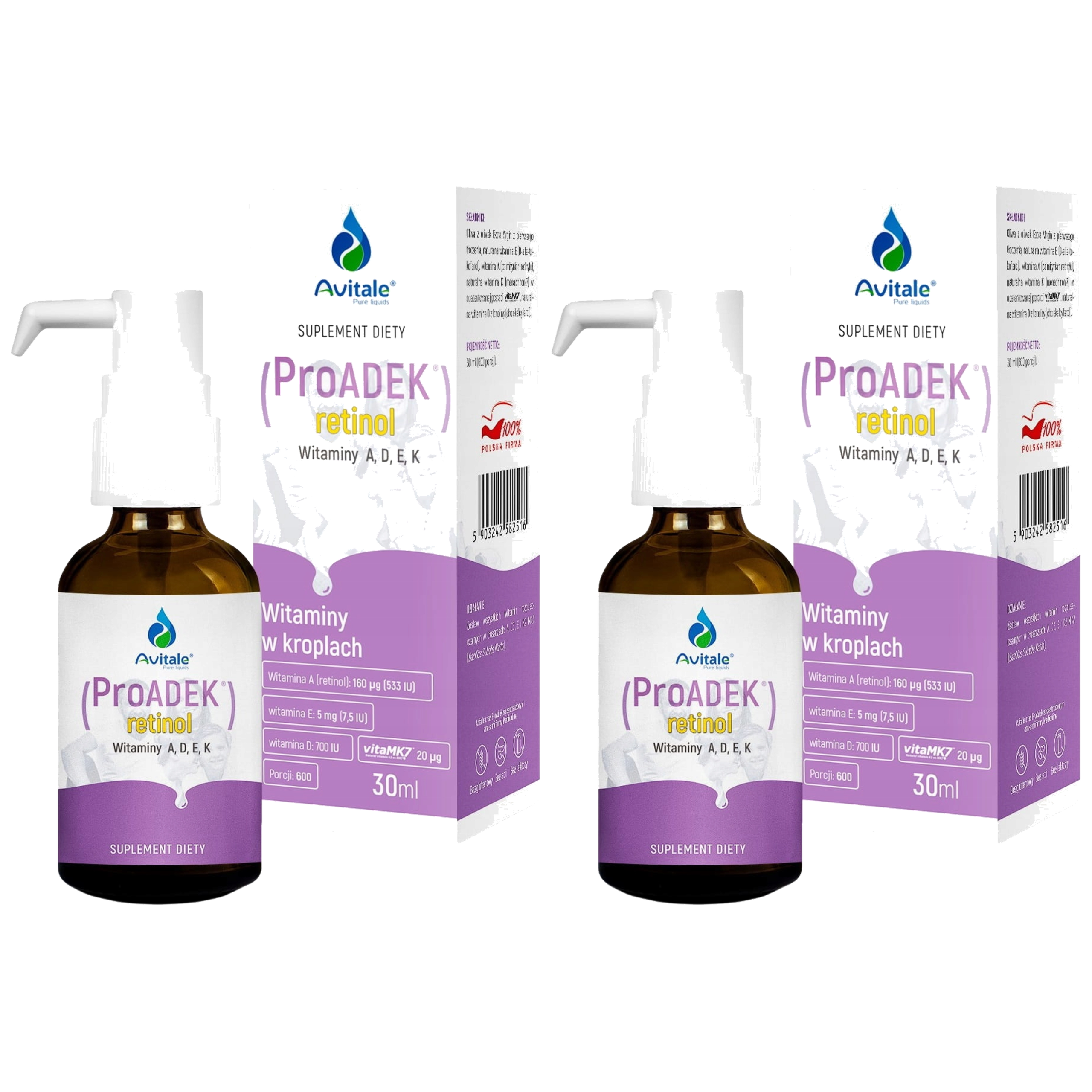 ALINESS - Avitale Pro ADEK Retinol - 2x 30ml