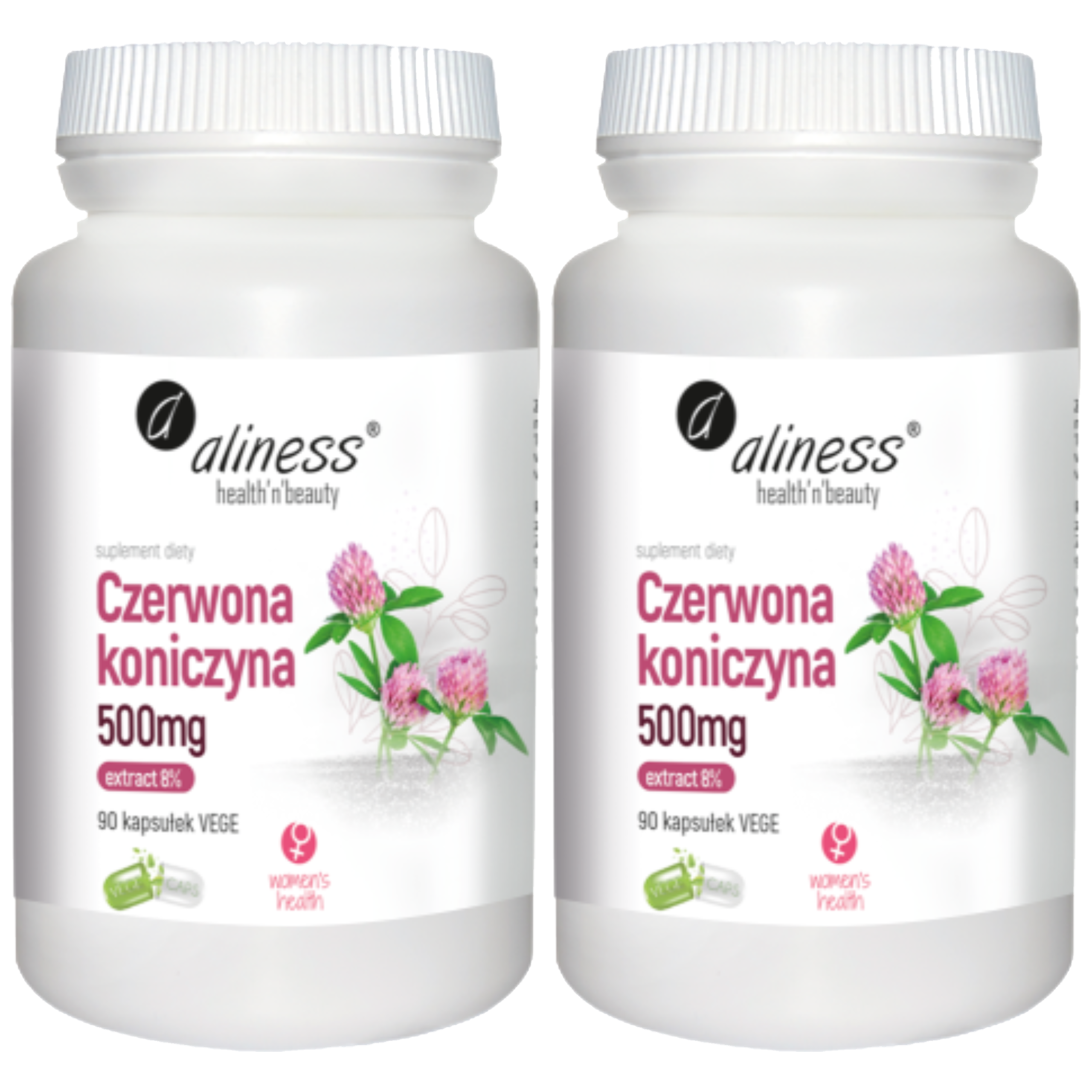 ALINESS - Czerwona Koniczyna 500mg - 2x 90vcaps.