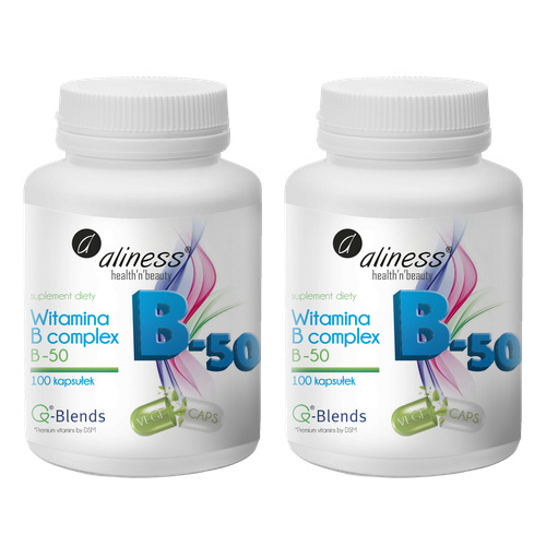 ALINESS - Witamina B Complex B-50 2x 100vcaps.