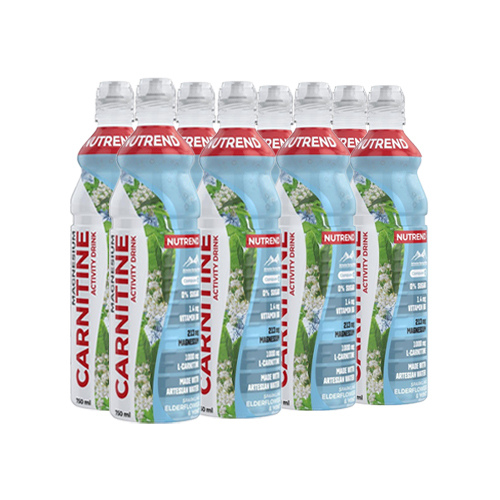 NUTREND - Carnitine Drink - 8x 750ml - ElderfloMint
