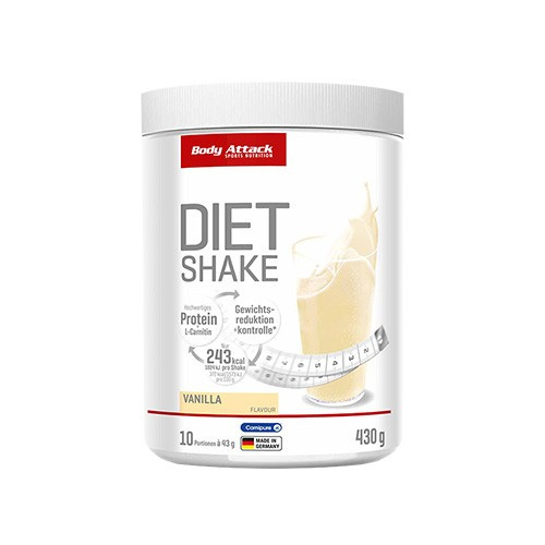 BODY ATTACK - Diet Shake - 430g - WYPRZEDAŻ - 28-02