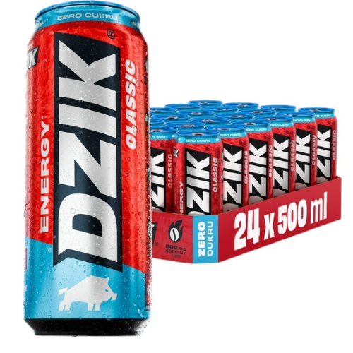 DZIK Energy 24x 500ml