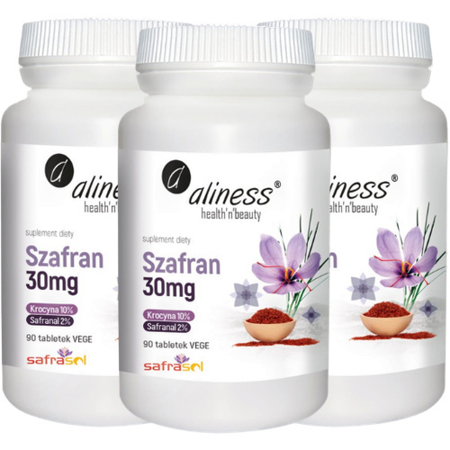 ALINESS - Szafran 30mg - 3x 90vtabs.